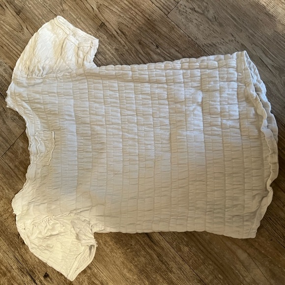 Free People Sugar Cube Tee in Optic white - Picture 6 of 6